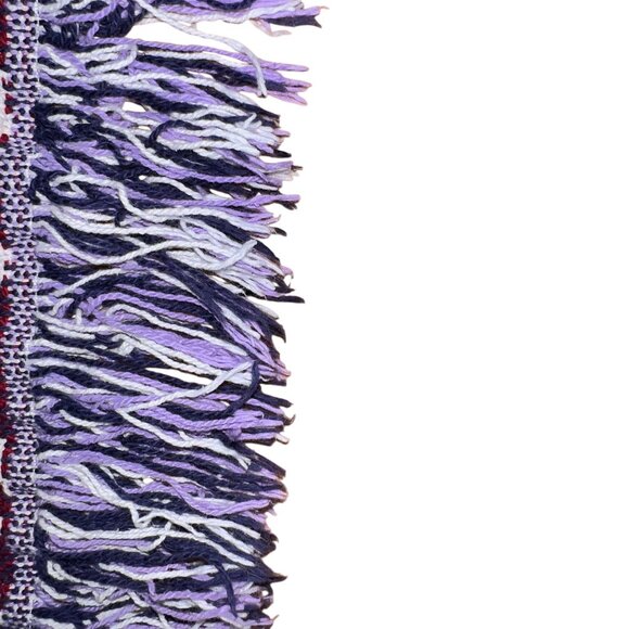 Bob Timberlake Home Throw Blanket Cotton Tapestry Winter RED WHT BLU Made in USA - Picture 3 of 12